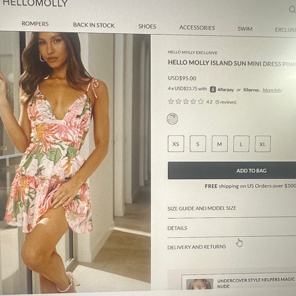 Hello Molly Island Sun Mini Dress - Picture 6 of 7